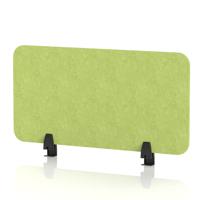 Sch! Acoustic Desktop Screen - Rectangle - 800 x 400mm - Lime Green