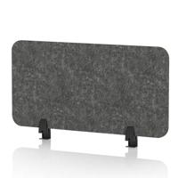 Sch! Acoustic Desktop Screen - Rectangle - 800 x 400mm - Graphite Charcoal
