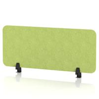 Sch! Acoustic Desktop Screen - Rectangle - 1000 x 400mm - Lime Green