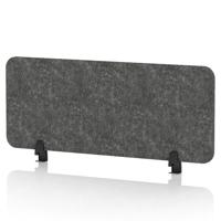 Sch! Acoustic Desktop Screen - Rectangle - 1000 x 400mm - Graphite Charcoal