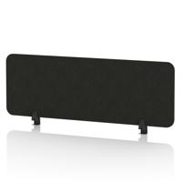 Sch! Acoustic Desktop Screen - Rectangle - 1200 x 400mm - Raven Black