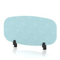 Sch! Acoustic Desktop Screen - Oblong - 800 x 400mm - Sky Light Blue