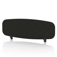 Sch! Acoustic Desktop Screen - Oblong - 1200 x 400mm - Raven Black