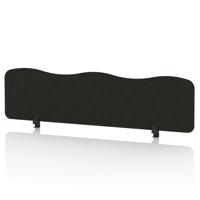Sch! Acoustic Desktop Screen - Wave - 1600 x 400mm - Raven Black