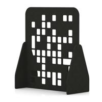 Sch! Acoustic Floor Standing Screen - Block - Raven Black - 1400mm