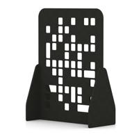 Sch! Acoustic Floor Standing Screen - Block - Raven Black - 1600mm