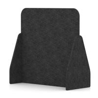 Sch! Acoustic Floor Standing Screen - Full - Graphite Charcoal - 1200mm