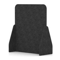 Sch! Acoustic Floor Standing Screen - Full - Graphite Charcoal - 1400mm
