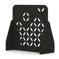 Sch! Acoustic Floor Standing Screen - Petal - Raven Black - 1200mm