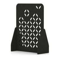 Sch! Acoustic Floor Standing Screen - Petal - Raven Black - 1600mm