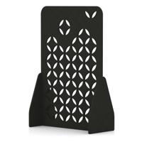 Sch! Acoustic Floor Standing Screen - Petal - Raven Black - 1800mm