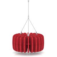 Sch! Acoustic Ceiling Baffles - Shade - Type A - 335mm Wide x 150mm High - Poppy Red
