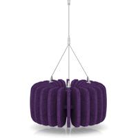 Sch! Acoustic Ceiling Baffles - Shade - Type A - 335mm Wide x 150mm High - Plum Purple