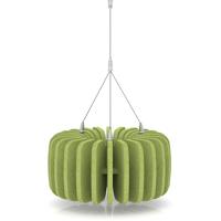 Sch! Acoustic Ceiling Baffles - Shade - Type A - 335mm Wide x 150mm High - Lime Green