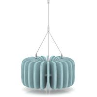 Sch! Acoustic Ceiling Baffles - Shade - Type A - 335mm Wide x 150mm High - Sky Light Blue