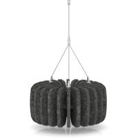 Sch! Acoustic Ceiling Baffles - Shade - Type A - 335mm Wide x 150mm High - Graphite Charcoal