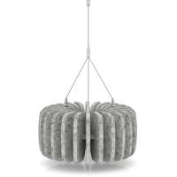 Sch! Acoustic Ceiling Baffles - Shade - Type A - 335mm Wide x 150mm High - Pebble Light Grey