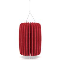 Sch! Acoustic Ceiling Baffles - Shade - Type A - 335mm Wide x 450mm High - Poppy Red