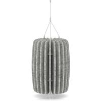 Sch! Acoustic Ceiling Baffles - Shade - Type A - 335mm Wide x 450mm High - Pebble Light Grey