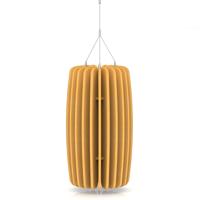 Sch! Acoustic Ceiling Baffles - Shade - Type A - 335mm Wide x 600mm High - Buttercup Yellow