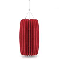 Sch! Acoustic Ceiling Baffles - Shade - Type A - 335mm Wide x 600mm High - Poppy Red