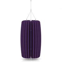 Sch! Acoustic Ceiling Baffles - Shade - Type A - 335mm Wide x 600mm High - Plum Purple