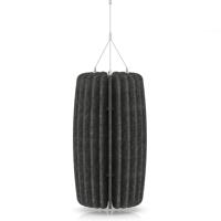 Sch! Acoustic Ceiling Baffles - Shade - Type A - 335mm Wide x 600mm High - Graphite Charcoal