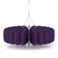 Sch! Acoustic Ceiling Baffles - Shade - Type A - 600mm Wide x 150mm High - Plum Purple