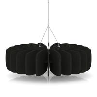 Sch! Acoustic Ceiling Baffles - Shade - Type A - 600mm Wide x 150mm High - Raven Black