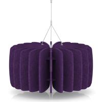 Sch! Acoustic Ceiling Baffles - Shade - Type A - 600mm Wide x 300mm High - Plum Purple