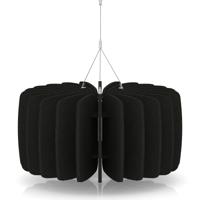 Sch! Acoustic Ceiling Baffles - Shade - Type A - 600mm Wide x 300mm High - Raven Black