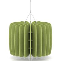 Sch! Acoustic Ceiling Baffles - Shade - Type A - 600mm Wide x 450mm High - Lime Green