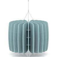 Sch! Acoustic Ceiling Baffles - Shade - Type A - 600mm Wide x 450mm High - Sky Light Blue