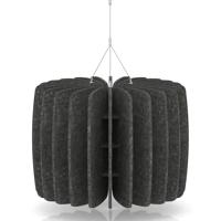 Sch! Acoustic Ceiling Baffles - Shade - Type A - 600mm Wide x 450mm High - Graphite Charcoal