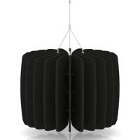 Sch! Acoustic Ceiling Baffles - Shade - Type A - 600mm Wide x 450mm High - Raven Black