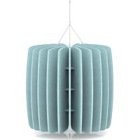 Sch! Acoustic Ceiling Baffles - Shade - Type A - 600mm Wide x 600mm High - Sky Light Blue