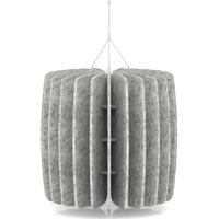 Sch! Acoustic Ceiling Baffles - Shade - Type A - 600mm Wide x 600mm High - Pebble Light Grey