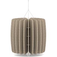 Sch! Acoustic Ceiling Baffles - Shade - Type A - 600mm Wide x 600mm High - Oatmeal Beige