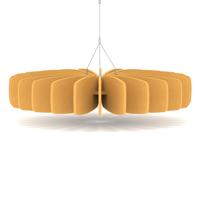 Sch! Acoustic Ceiling Baffles - Shade - Type A - 900mm Wide x 150mm High - Buttercup Yellow
