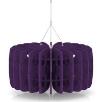 Sch! Acoustic Ceiling Baffles - Shade - Type B - 600mm Wide x 300mm High - Plum Purple