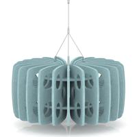 Sch! Acoustic Ceiling Baffles - Shade - Type B - 600mm Wide x 300mm High - Sky Light Blue