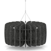 Sch! Acoustic Ceiling Baffles - Shade - Type B - 600mm Wide x 300mm High - Graphite Charcoal