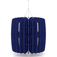 Sch! Acoustic Ceiling Baffles - Shade - Type B - 600mm Wide x 600mm High - Cobalt Blue