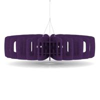 Sch! Acoustic Ceiling Baffles - Shade - Type C - 1200mm Wide x 300mm High - Plum Purple