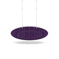 Sch! Acoustic Ceiling Baffles - Hatch - Type D - 700 x 700mm Wide x 250mm High - Plum Purple