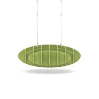 Sch! Acoustic Ceiling Baffles - Hatch - Type D - 700 x 700mm Wide x 250mm High - Lime Green