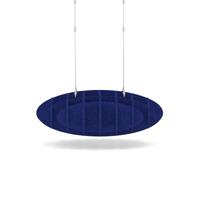 Sch! Acoustic Ceiling Baffles - Hatch - Type D - 700 x 700mm Wide x 250mm High - Cobalt Blue