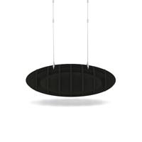Sch! Acoustic Ceiling Baffles - Hatch - Type D - 700 x 700mm Wide x 250mm High - Raven Black