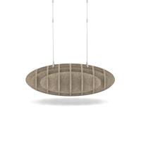 Sch! Acoustic Ceiling Baffles - Hatch - Type D - 700 x 700mm Wide x 250mm High - Oatmeal Beige