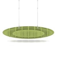 Sch! Acoustic Ceiling Baffles - Hatch - Type D - 1000 x 600mm Wide x 250mm High - Lime Green